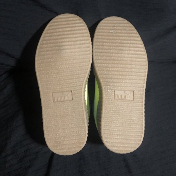 Puma Rihanna Fenty x Creeper Kids Phatty Speed Blue 397587-2, Size 4, - Picture 5 of 5